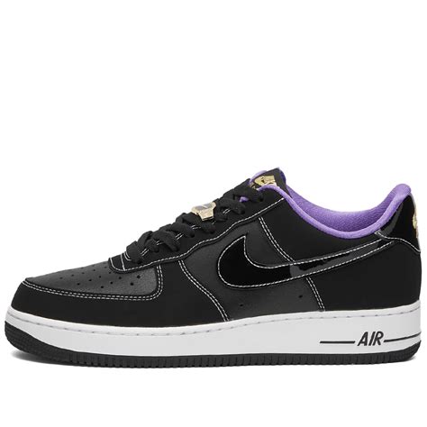 Zwart Nike Herenschoenen Air Force 1 '07 LV8 